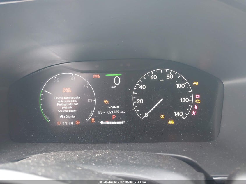 2024 Honda Cr-v VIN 7FARS5H57RE018304 IAAI salvage auction — REAR END, Salvage Title, sold $9,800 on 2026-07-30 (photo 7)