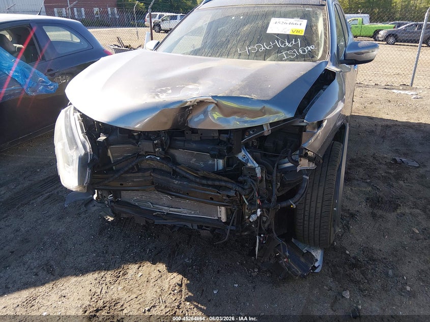 2018 Nissan Rogue VIN KNMAT2MV5JP609624 IAAI salvage auction — FRONT END, Salvage Title, sold $25 on 2026-07-28 (photo 6)