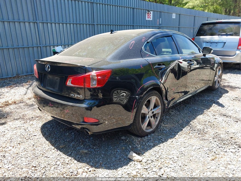 2011 Lexus Is VIN JTHBF5C23B5136936 IAAI salvage auction — FRONT END, Salvage (New Jersey), sold $925 on 2026-09-07 (photo 4)