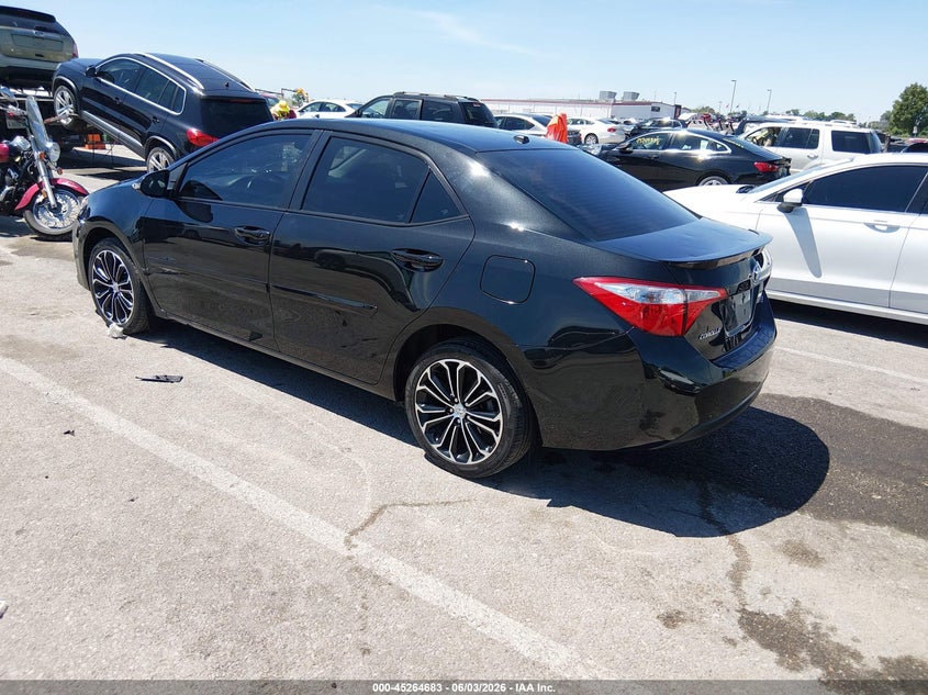 2014 Toyota Corolla VIN 5YFBURHE1EP115785 IAAI salvage auction — HAIL, Salvage Title, sold $3,250 on 2026-07-14 (photo 1)