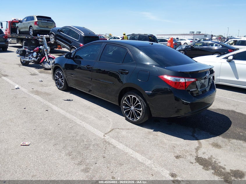 2014 Toyota Corolla VIN 5YFBURHE1EP115785 IAAI salvage auction — HAIL, Salvage Title, sold $3,250 on 2026-07-14 (photo 3)