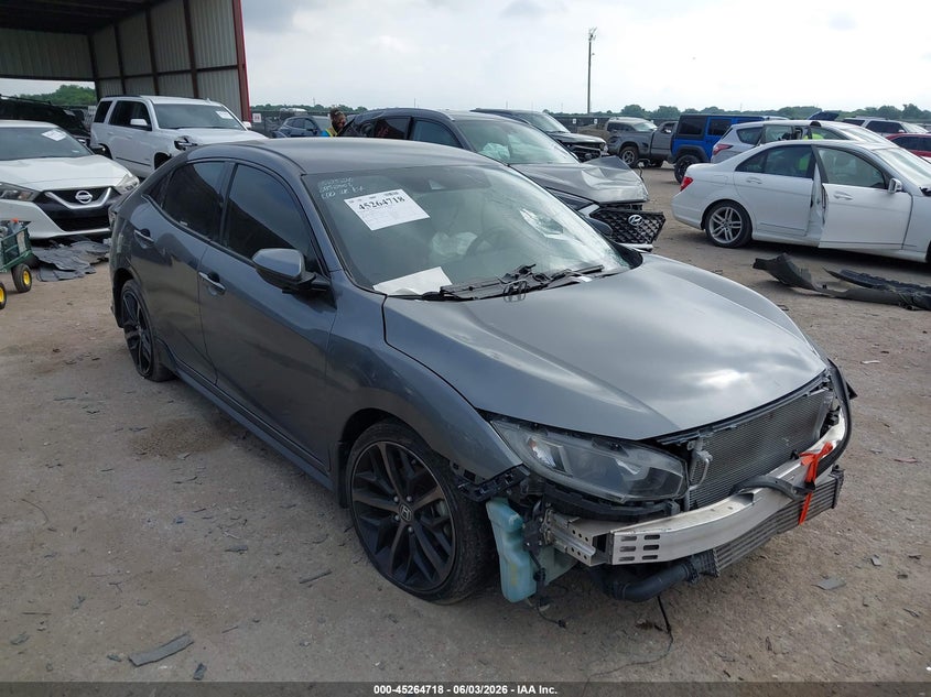 2021 Honda Civic VIN SHHFK7H4XMU212026 IAAI salvage auction — FRONT END, Salvage Title, sold $4,400 on 2026-07-14 (photo 1)