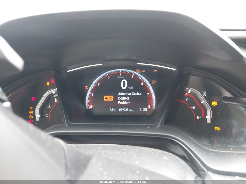 2021 Honda Civic VIN SHHFK7H4XMU212026 IAAI salvage auction — FRONT END, Salvage Title, sold $4,400 on 2026-07-14 (photo 7)
