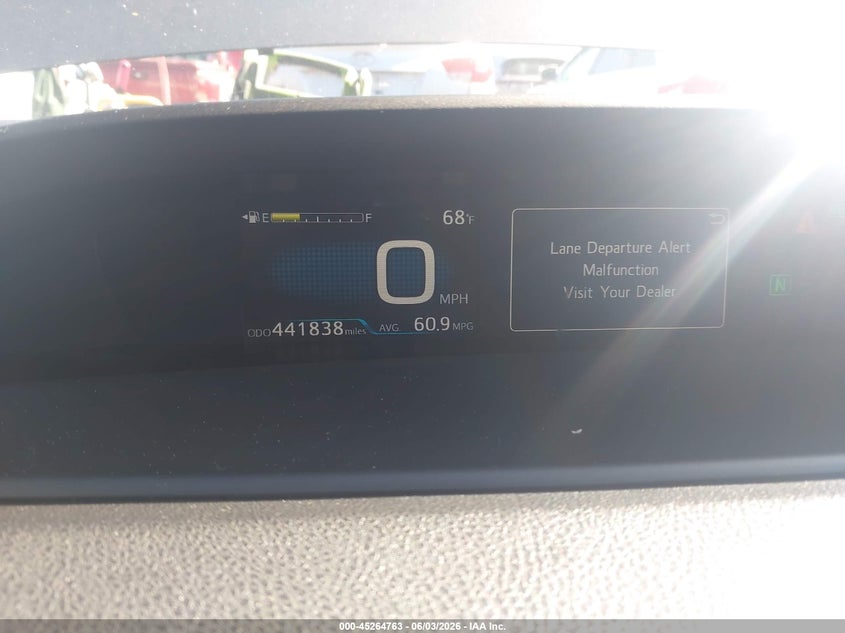 2020 Toyota Prius VIN JTDKARFU3L3119054 IAAI salvage auction — SIDE, Salvage Title, sold $1,800 on 2026-07-16 (photo 7)