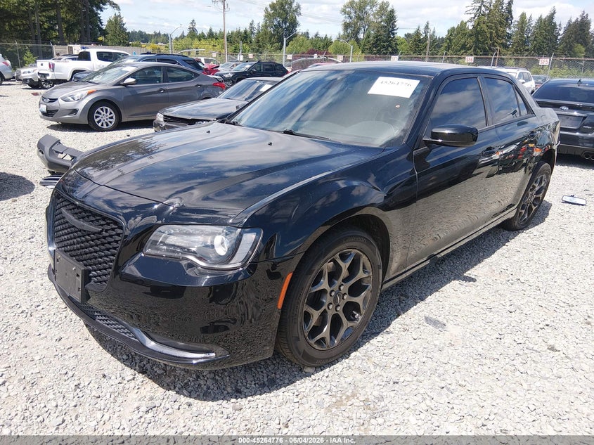 2015 Chrysler 300 VIN 2C3CCAGG3FH787046 IAAI salvage auction — REAR END, Salvage Title, sold $2,650 on 2026-08-01 (photo 2)