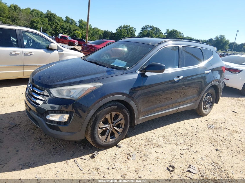 2014 Hyundai Santa fe VIN 5XYZUDLB6EG156061 IAAI salvage auction — LEFT SIDE, Salvage (North Carolina), sold $1,900 on 2026-07-27 (photo 2)