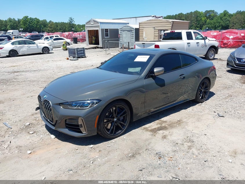 2021 BMW 4er VIN WBA13AR0XMCE77608 IAAI salvage auction — FRONT END, Salvage Title, sold $16,200 on 2026-07-29 (photo 2)