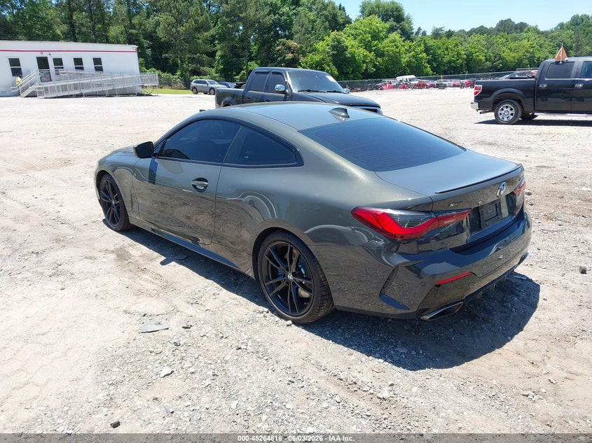 2021 BMW 4er VIN WBA13AR0XMCE77608 IAAI salvage auction — FRONT END, Salvage Title, sold $16,200 on 2026-07-29 (photo 3)
