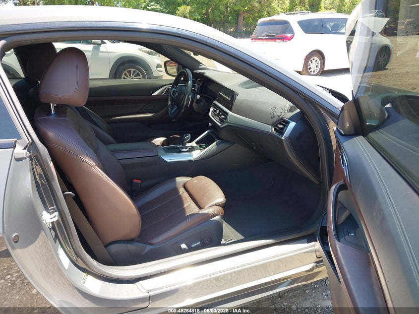 2021 BMW 4er VIN WBA13AR0XMCE77608 IAAI salvage auction — FRONT END, Salvage Title, sold $16,200 on 2026-07-29 (photo 5)