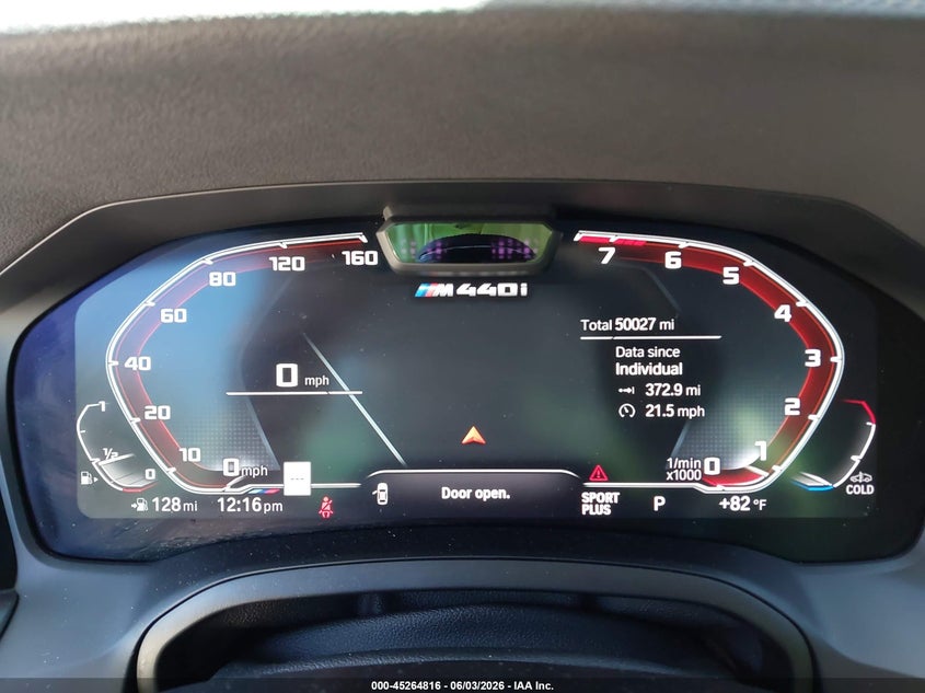 2021 BMW 4er VIN WBA13AR0XMCE77608 IAAI salvage auction — FRONT END, Salvage Title, sold $16,200 on 2026-07-29 (photo 7)