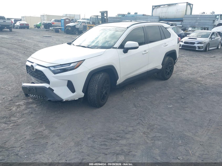 2023 Toyota Rav 4 VIN JTMW1RFV3PD105780 IAAI salvage auction — RIGHT SIDE, Salvage Title, sold $2,475 on 2026-07-28 (photo 2)