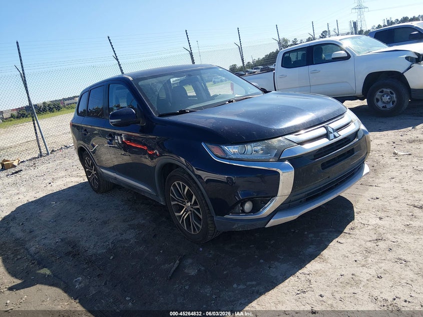 2016 Mitsubishi Outlander VIN JA4AD3A31GZ007008 IAAI salvage auction — LEFT SIDE, Salvage Title, sold $1,000 on 2026-07-24 (photo 1)