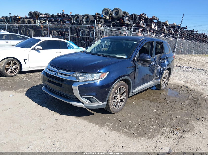2016 Mitsubishi Outlander VIN JA4AD3A31GZ007008 IAAI salvage auction — LEFT SIDE, Salvage Title, sold $1,000 on 2026-07-24 (photo 2)
