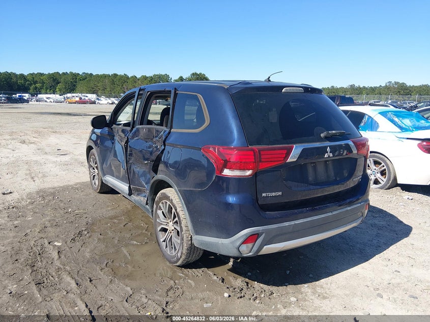 2016 Mitsubishi Outlander VIN JA4AD3A31GZ007008 IAAI salvage auction — LEFT SIDE, Salvage Title, sold $1,000 on 2026-07-24 (photo 6)