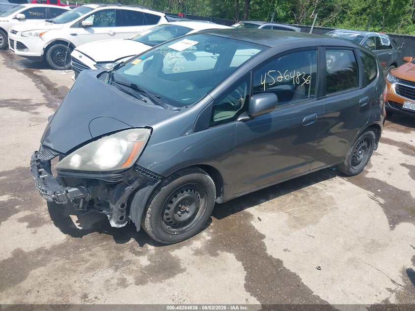 2013 Honda Fit VIN JHMGE8H39DC031294 IAAI salvage auction — FRONT END, Salvage Title, sold $400 on 2026-08-02 (photo 2)