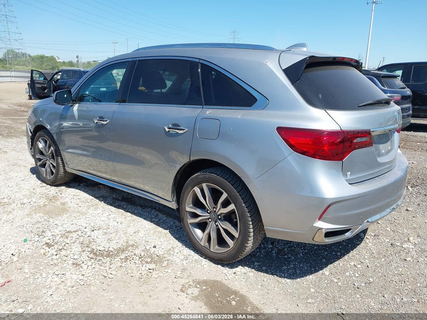 2020 Acura Mdx VIN 5J8YD3H83LL000226 IAAI salvage auction — SIDE, Salvage Title, sold $8,225 on 2026-07-09 (photo 3)