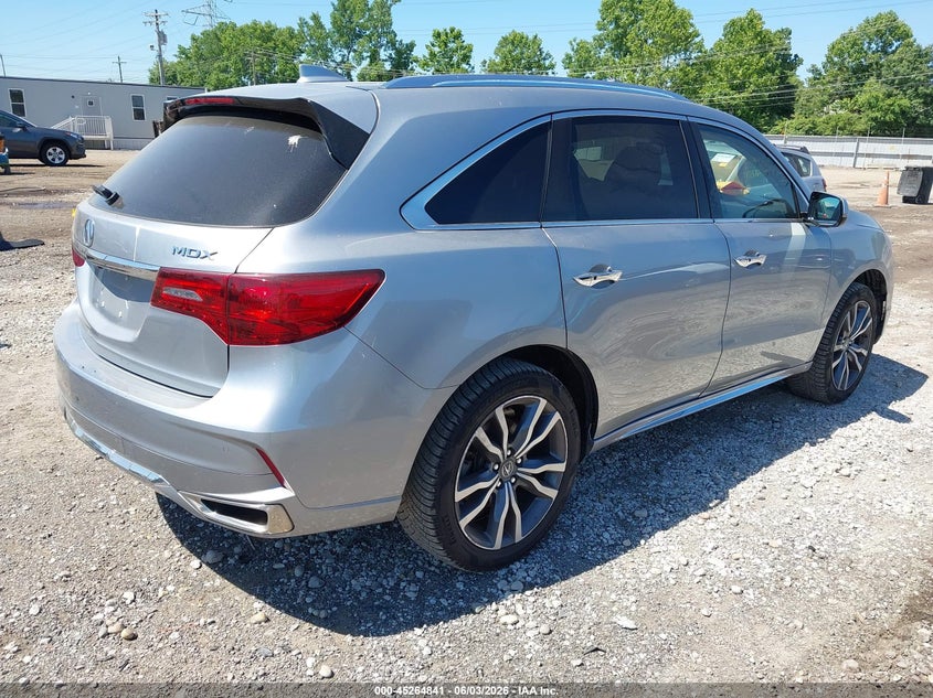 2020 Acura Mdx VIN 5J8YD3H83LL000226 IAAI salvage auction — SIDE, Salvage Title, sold $8,225 on 2026-07-09 (photo 4)