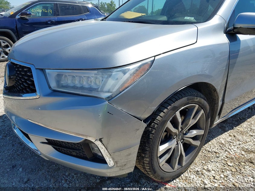 2020 Acura Mdx VIN 5J8YD3H83LL000226 IAAI salvage auction — SIDE, Salvage Title, sold $8,225 on 2026-07-09 (photo 6)