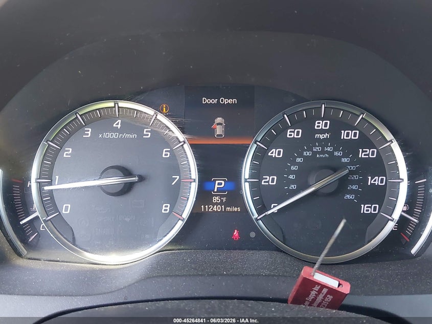 2020 Acura Mdx VIN 5J8YD3H83LL000226 IAAI salvage auction — SIDE, Salvage Title, sold $8,225 on 2026-07-09 (photo 7)