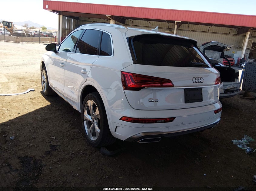 2022 Audi Q5 VIN WA1EAAFY0N2013892 IAAI salvage auction — FRONT END, Salvage Title, sold $15,400 on 2026-07-14 (photo 3)