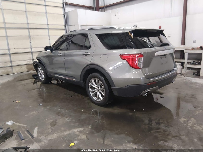 2020 Ford Explorer VIN 1FMSK8FH8LGA92447 IAAI salvage auction — FRONT END, Salvage Title, sold $4,900 on 2026-07-24 (photo 3)