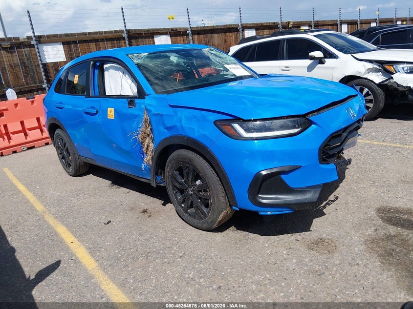 2026 Honda Hr-v VIN 3CZRZ2H54TM713827 IAAI salvage auction — FRONT END, Salvage Title, sold $4,150 on 2026-07-31 (photo 1)