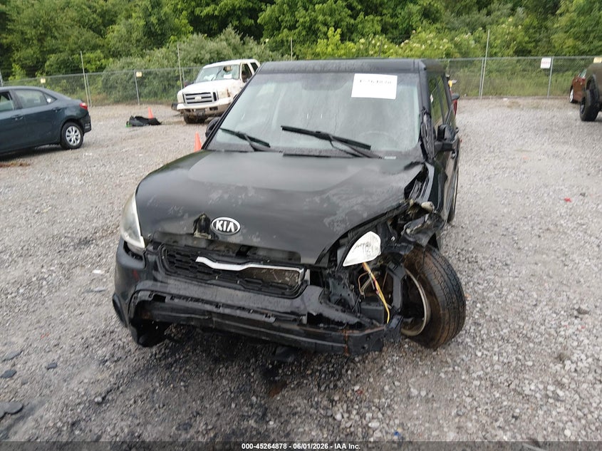 2013 Kia Soul VIN KNDJT2A67D7626247 IAAI salvage auction — LEFT FRONT, Salvage Title, sold $375 on 2026-07-06 (photo 6)