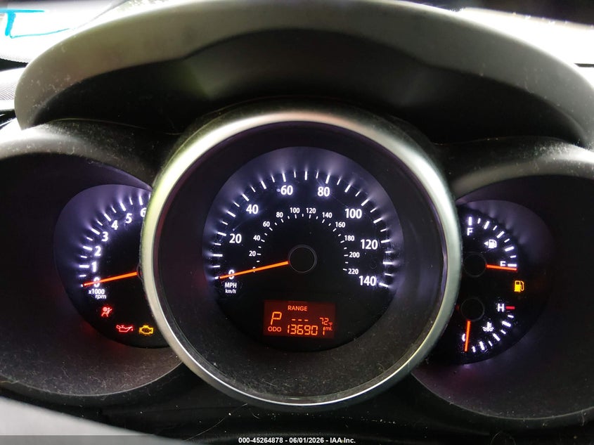 2013 Kia Soul VIN KNDJT2A67D7626247 IAAI salvage auction — LEFT FRONT, Salvage Title, sold $375 on 2026-07-06 (photo 7)