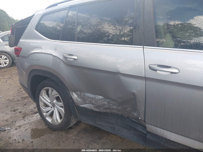 2023 Volkswagen Atlas VIN 1V2WR2CA9PC514937 IAAI salvage auction — RIGHT SIDE, Salvage Title, sold $7,850 on 2026-08-21 (photo 6)