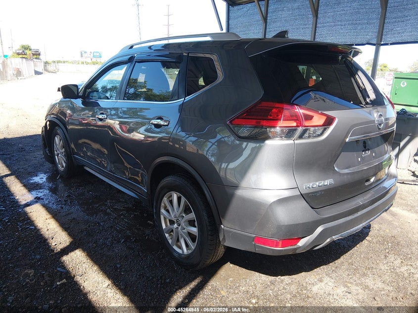 2017 Nissan Rogue VIN KNMAT2MV6HP563893 IAAI salvage auction — FRONT END, Salvage Title, sold $550 on 2026-07-06 (photo 3)