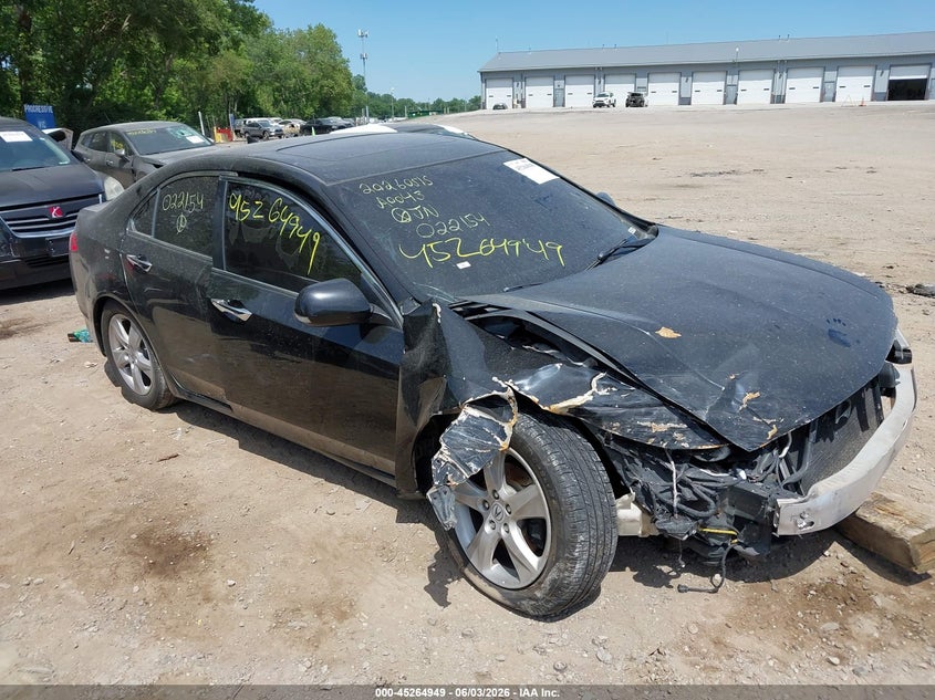 2010 Acura Tsx VIN JH4CU2F64AC022154 IAAI salvage auction — FRONT END, Clear (Indiana), sold $350 on 2026-07-22 (photo 1)