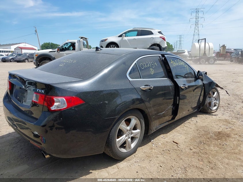 2010 Acura Tsx VIN JH4CU2F64AC022154 IAAI salvage auction — FRONT END, Clear (Indiana), sold $350 on 2026-07-22 (photo 4)