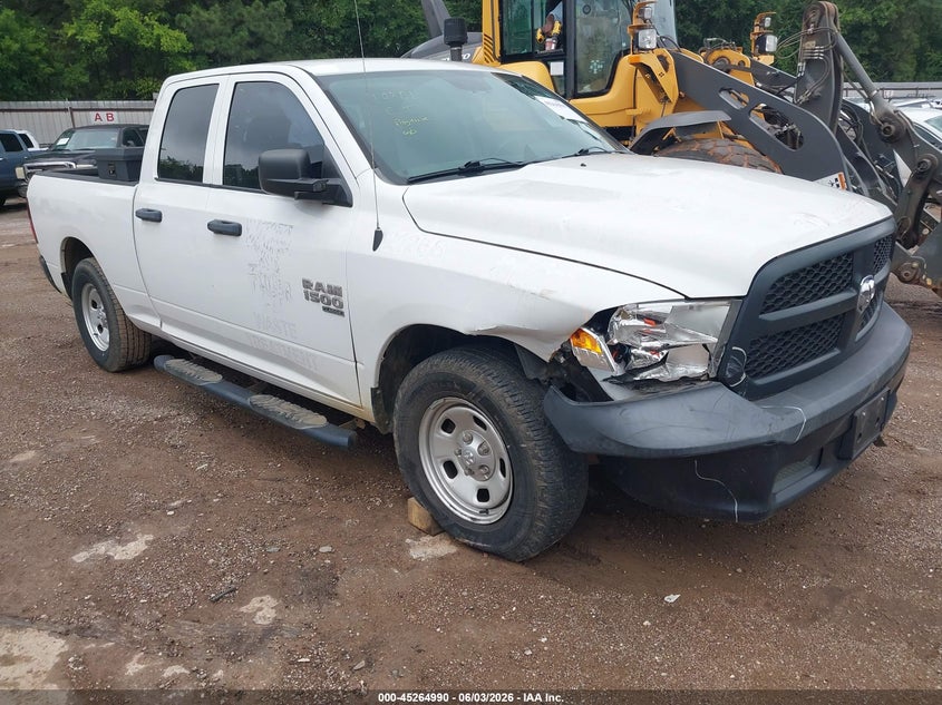 2021 Ram 1500 VIN 1C6RR6FG3MS534065 IAAI salvage auction — FRONT END, Original (Texas), sold $8,350 on 2026-07-09 (photo 1)