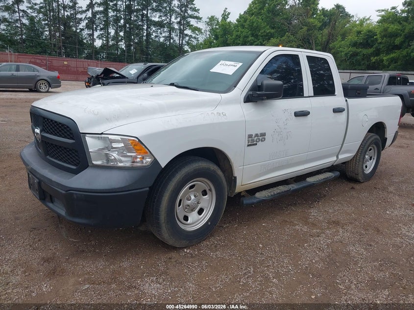 2021 Ram 1500 VIN 1C6RR6FG3MS534065 IAAI salvage auction — FRONT END, Original (Texas), sold $8,350 on 2026-07-09 (photo 2)