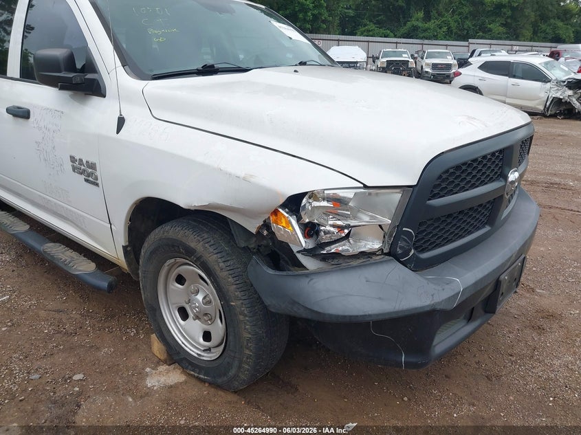 2021 Ram 1500 VIN 1C6RR6FG3MS534065 IAAI salvage auction — FRONT END, Original (Texas), sold $8,350 on 2026-07-09 (photo 6)