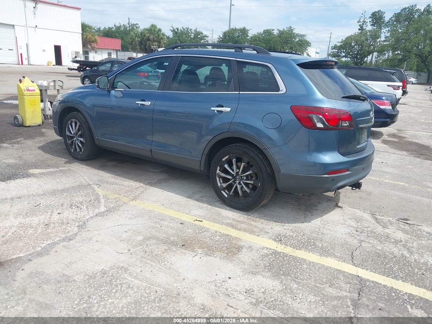 2014 Mazda Cx-9 VIN JM3TB3DV1E0438507 IAAI salvage auction — ENGINE DAMAGE, Salvage Title, sold $425 on 2026-07-15 (photo 3)