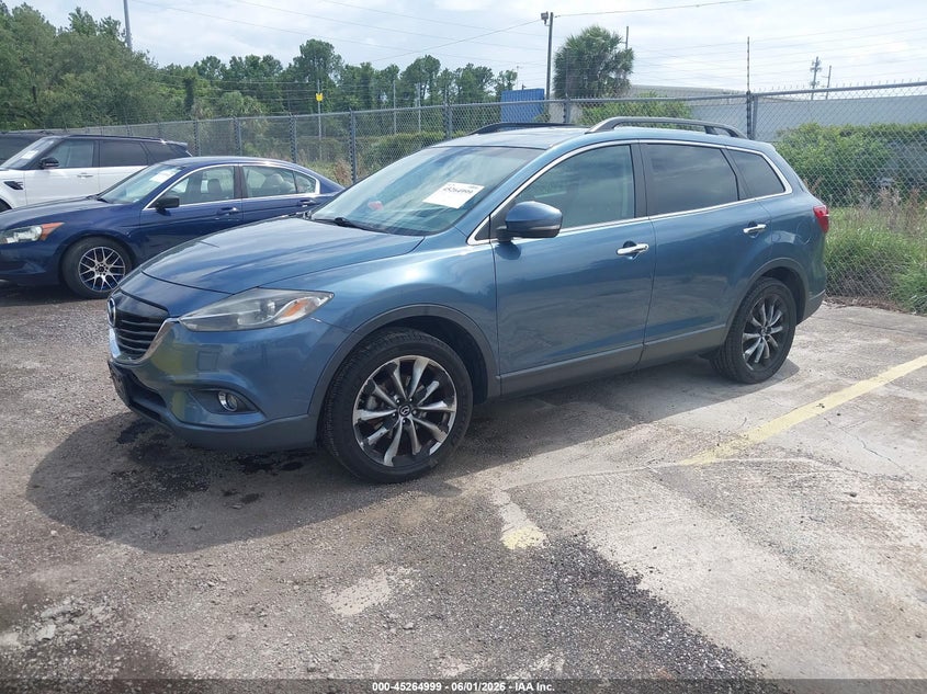 2014 Mazda Cx-9 VIN JM3TB3DV1E0438507 IAAI salvage auction — ENGINE DAMAGE, Salvage Title, sold $425 on 2026-07-15 (photo 4)