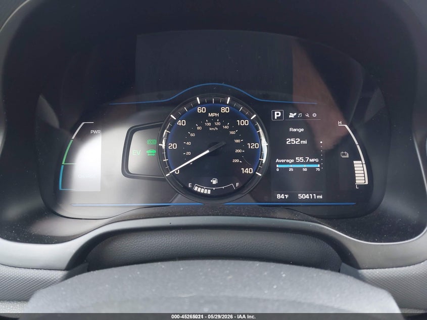 2019 Hyundai Ioniq hybrid VIN KMHC65LC0KU106910 IAAI salvage auction — NORMAL WEAR, Sf97 (Illinois), sold $12,550 on 2026-07-14 (photo 7)