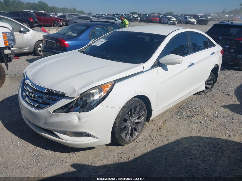 2012 Hyundai Sonata VIN 5NPEC4AC3CH355216 IAAI salvage auction — FRONT END, Salvage Title, sold $375 on 2026-07-14 (photo 2)