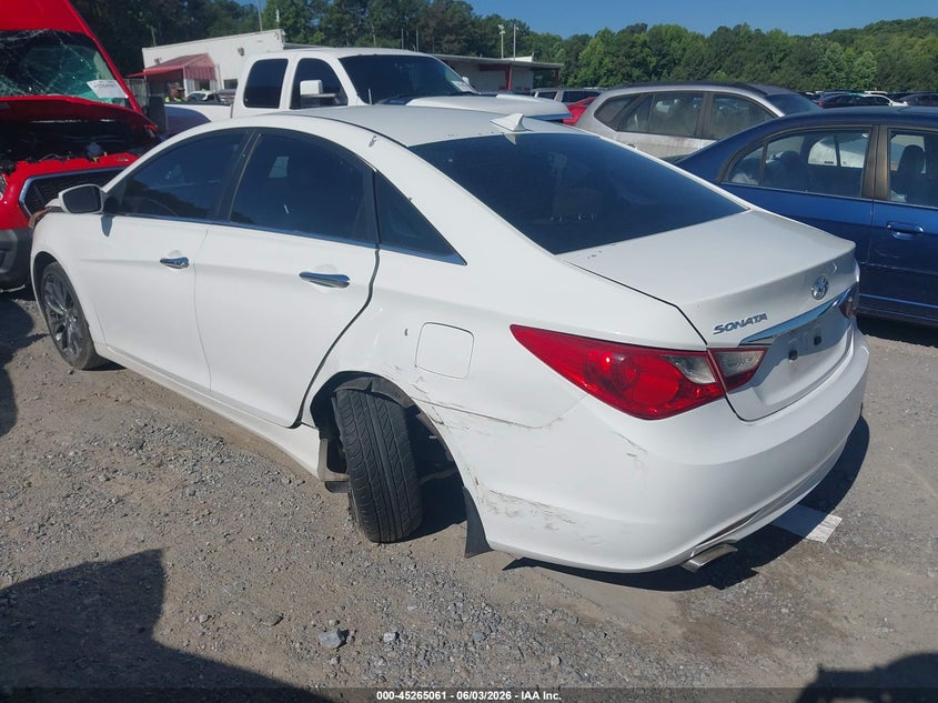 2012 Hyundai Sonata VIN 5NPEC4AC3CH355216 IAAI salvage auction — FRONT END, Salvage Title, sold $375 on 2026-07-14 (photo 3)