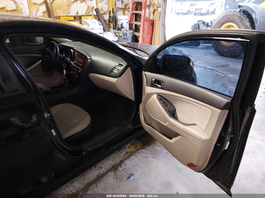 2015 Kia Optima VIN 5XXGM4A76FG487072 IAAI salvage auction — FRONT END, Salvage Title, sold $1,150 on 2026-07-22 (photo 5)