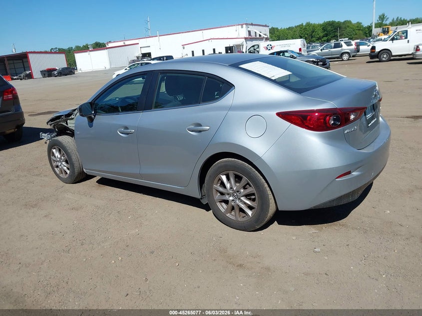 2018 Mazda 3 VIN 3MZBN1U76JM247834 IAAI salvage auction — FRONT END, Salvage Title, sold $2,450 on 2026-07-25 (photo 3)