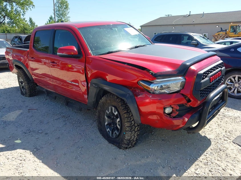 2016 Toyota Tacoma VIN 5TFCZ5AN9GX044512 IAAI salvage auction — RIGHT FRONT, Salvage Title, sold $8,100 on 2026-07-15 (photo 1)