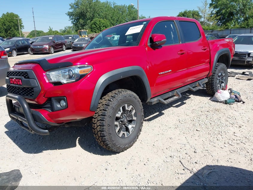 2016 Toyota Tacoma VIN 5TFCZ5AN9GX044512 IAAI salvage auction — RIGHT FRONT, Salvage Title, sold $8,100 on 2026-07-15 (photo 2)