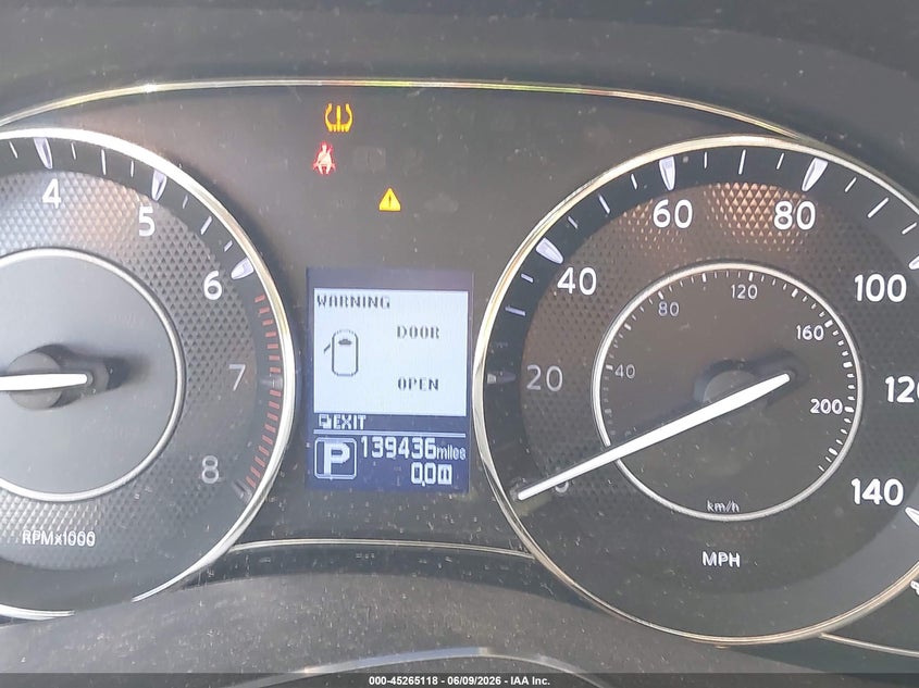 2018 Nissan Armada VIN JN8AY2NE8JX700035 IAAI salvage auction — FRONT END, Salvage (Oklahoma), sold $7,500 on 2026-07-29 (photo 7)