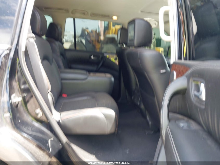 2018 Nissan Armada VIN JN8AY2NE8JX700035 IAAI salvage auction — FRONT END, Salvage (Oklahoma), sold $7,500 on 2026-07-29 (photo 8)