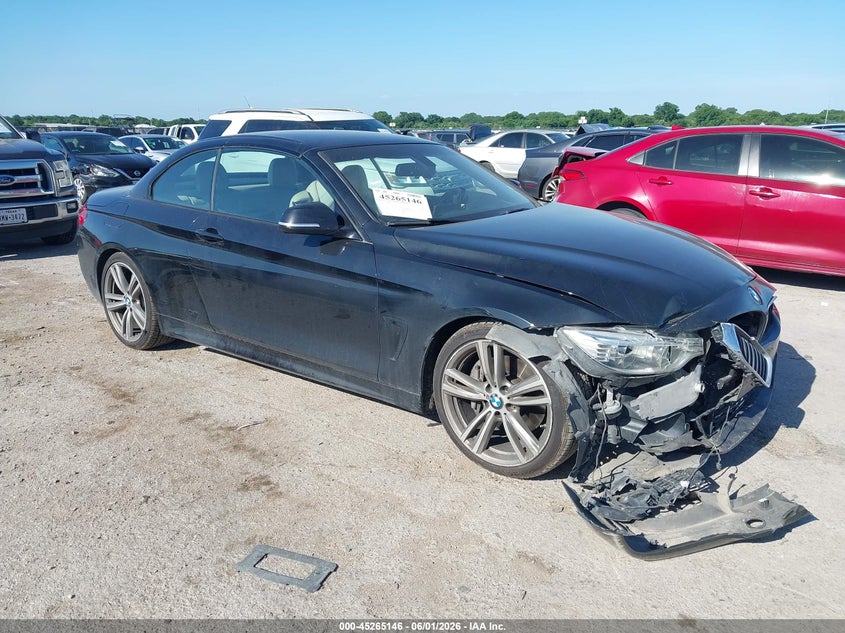 2016 BMW VIN WBA3T3C59G5A42001 IAAI salvage auction — FRONT END, Salvage Title, sold $6,600 on 2026-07-28 (photo 1)