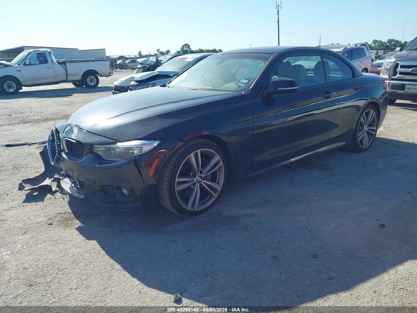 2016 BMW VIN WBA3T3C59G5A42001 IAAI salvage auction — FRONT END, Salvage Title, sold $6,600 on 2026-07-28 (photo 2)