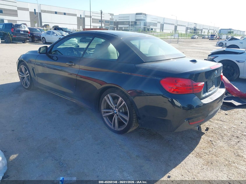 2016 BMW VIN WBA3T3C59G5A42001 IAAI salvage auction — FRONT END, Salvage Title, sold $6,600 on 2026-07-28 (photo 3)