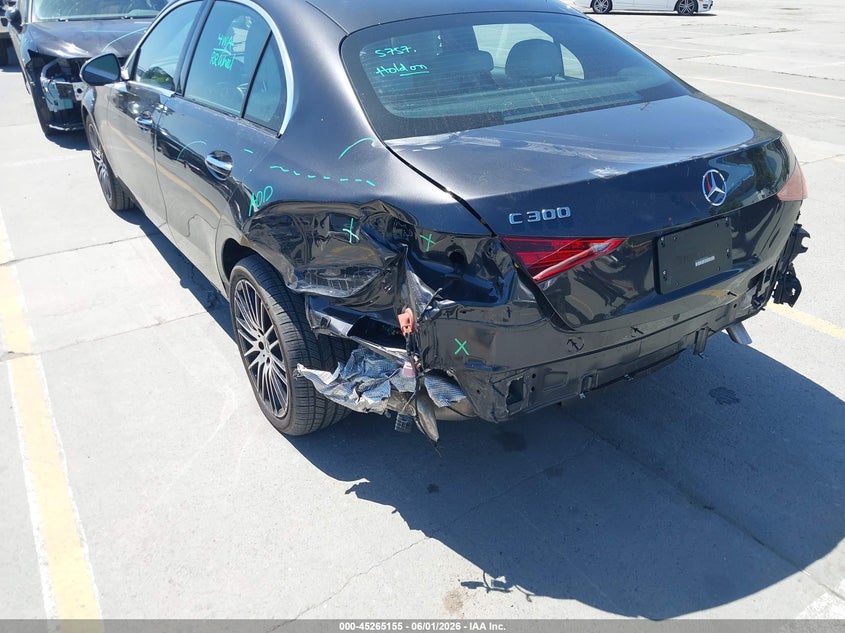 2025 Mercedes-benz VIN W1KAF4GB9SR267451 IAAI salvage auction — REAR END, Salvage Title, sold $21,100 on 2026-07-27 (photo 6)